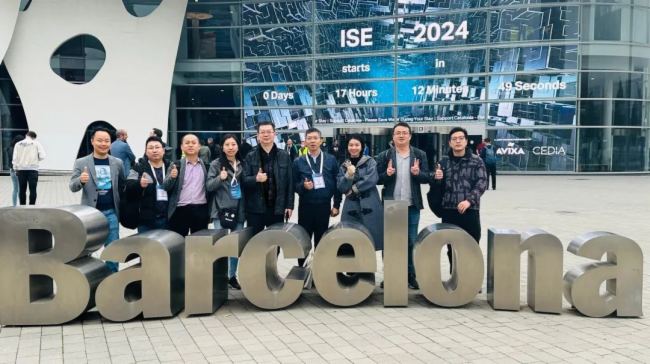 开年首秀 | AC米兰显示璀璨亮相 ISE2024